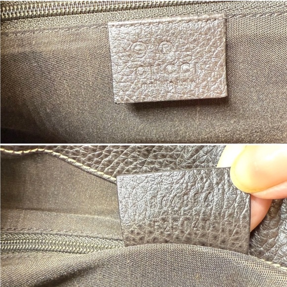 Authentic Gucci brown monogram canvas hobo bag - Picture 13 of 16